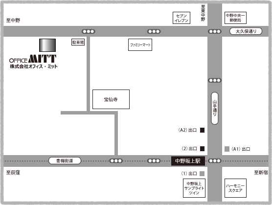 OFFICE MITT MAP